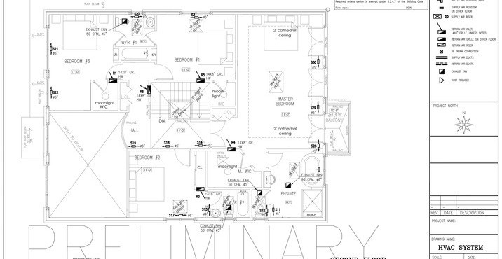 H V A C Drawings And Plans Well Built